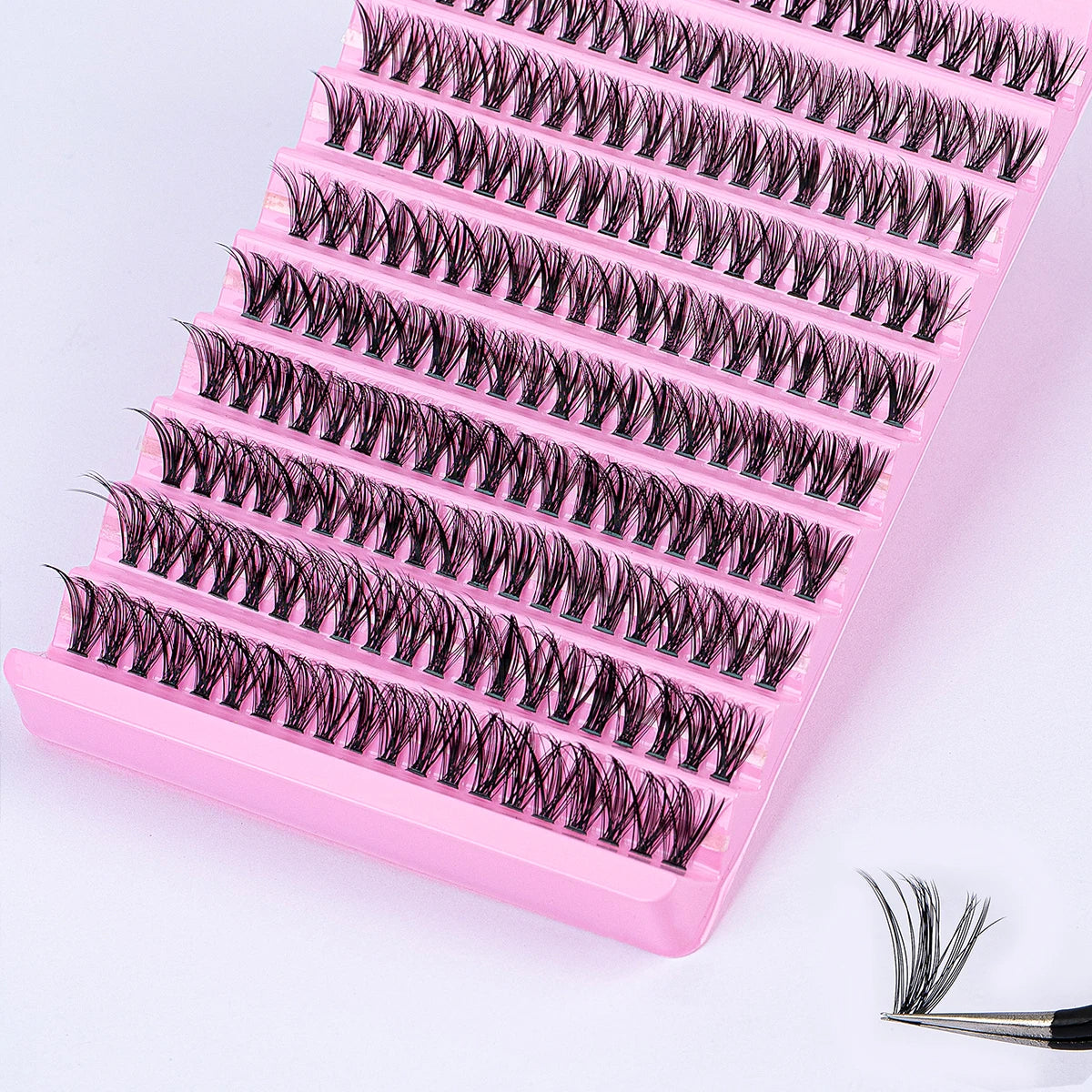 DIY Eyelash Extension Kit 200pcs Individual Lashes